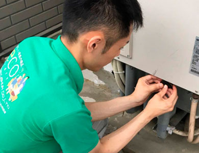 逃がし弁動作点検