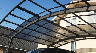 カーポートの破損