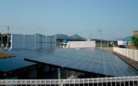 サウンドテック様 防府市佐野（三菱太陽光　20Kw／野立）