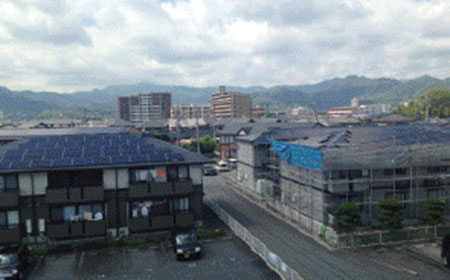 萩焼窯元 大和信昭様　山口市宮野（長州産業太陽光　13Kw）