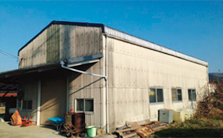 T様（農業用倉庫）　山口市宮野（長州産業太陽光　11Kw／大波スレート）