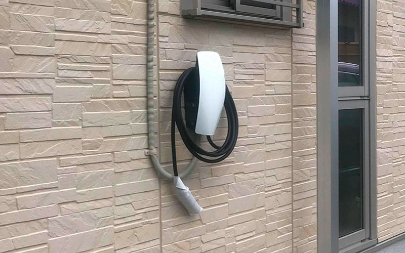 EVコンセント施工事例下関市大下様邸