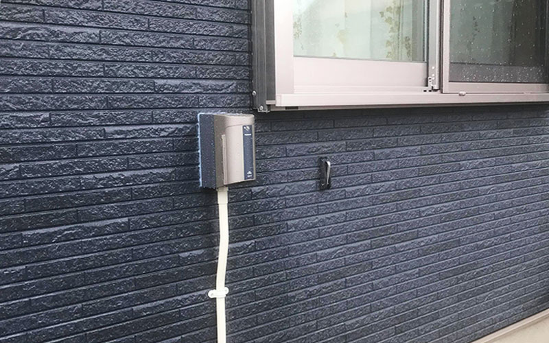 EVコンセント施工事例山口市M様邸