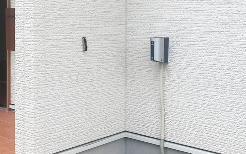EVコンセント施工事例萩市H様邸