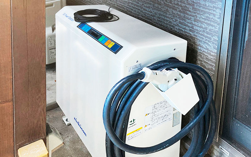 V2H施工事例下関市l様邸