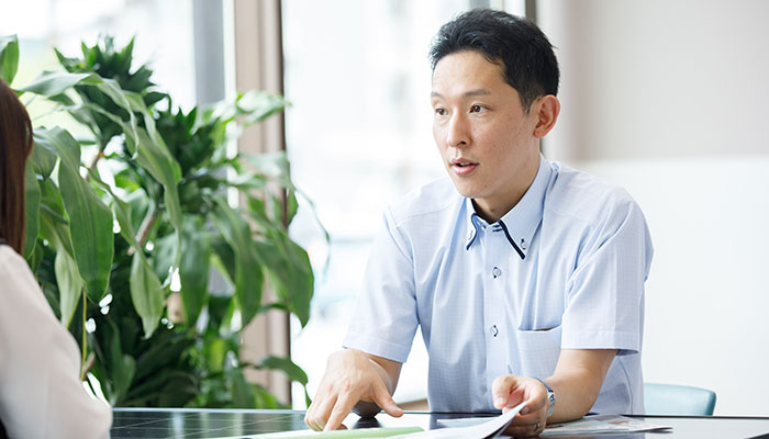 10年以上のキャリアを持つスタッフが担当